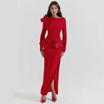 Alessia Bow Dress
