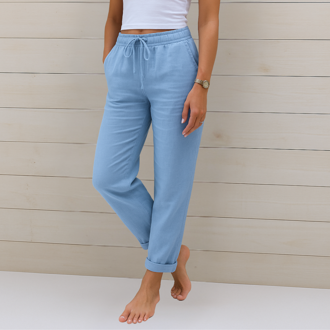 Laidback Luxe Linen Trousers