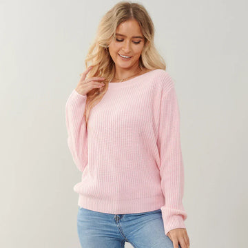 Relaxed Fit Soft Knit Sweater